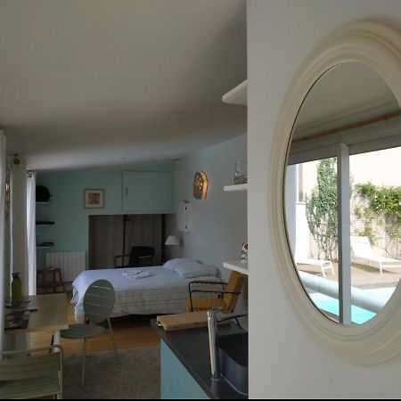 Chambre Studio Independante Au Calme Vue Sur Piscine Teyran Dış mekan fotoğraf